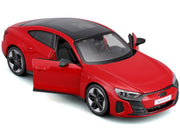 2022 Audi RS e-Tron GT Red with Black Top and Sunroof "Special Edition" Series 1/25 Diecast Model Car by Maisto image 3