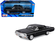 1964 Chevrolet Impala SS Black "Special Edition" Series 1/26 Diecast Model Car by Maisto image 3