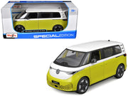 2023 Volkswagen ID. Buzz Van Yellow and White "Special Edition" Series 1/24 Diecast Model Car by Maisto image 3