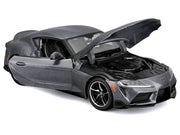 Toyota GR Supra Gray Metallic "Special Edition" Series 1/24 Diecast Model Car by Maisto image 3