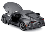 Toyota GR Supra Gray Metallic "Special Edition" Series 1/24 Diecast Model Car by Maisto image 4
