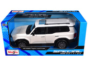2024 Toyota Land Cruiser Pearl White Metallic with White Top "Special Edition" Series 1/24 Diecast Model Car by Maisto