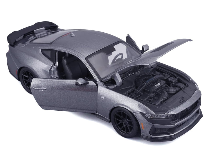 2024 Ford Mustang Dark Horse Dark Gray Metallic "Special Edition" Series 1/24 Diecast Model Car by Maisto image 2