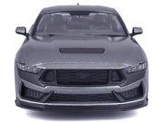 2024 Ford Mustang Dark Horse Dark Gray Metallic "Special Edition" Series 1/24 Diecast Model Car by Maisto image 4