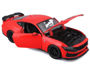 2024 Ford Mustang Dark Horse Red "Special Edition" Series 1/24 Diecast Model Car by Maisto image 2
