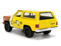 1980 Chevrolet K5 Blazer "SpongeBob Star" Livery Yellow "SpongeBob SquarePants" (1999-Current) TV Series "Hollywood Rides" Series 1/32 Diecast Model Car by Jada image 5
