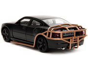 2006 Dodge Charger Matt Black with Outer Cage "Fast & Furious" Series 1/32 Diecast Model Car by Jada image 5
