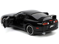 1995 Toyota Supra Black "Fast & Furious" Movie 1/32 Diecast Model Car by Jada image 3