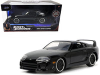 1995 Toyota Supra Black "Fast & Furious" Movie 1/32 Diecast Model Car by Jada image 5