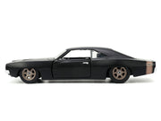 1968 Dodge Charger Widebody Matt Black with Bronze Tail Stripe "F9" (2021) Movie "Fast & Furious" Series 1/32 Diecast Model Car by Jada image 3