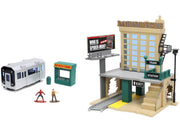"Daily Bugle" and Subway Diorama Set with Spider-Man and J. Jonah Jameson Diecast Figures "Marvel's Spider-Man" "Nano Scene" Series Models by Jada image 3