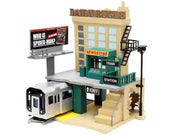 "Daily Bugle" and Subway Diorama Set with Spider-Man and J. Jonah Jameson Diecast Figures "Marvel's Spider-Man" "Nano Scene" Series Models by Jada image 4