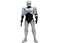 Jada 33743 matte black OCP Ford Taurus with RoboCop figure, 35th Anniversary, 1:24 car