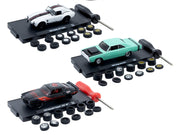 "Auto Wheels" 3 piece Car Set Release 14 Limited Edition to 2368 pieces Worldwide 1/64 Diecast Model Cars by M2 Machines image 2