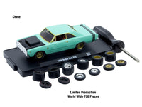 "Auto Wheels" 3 piece Car Set Release 14 Limited Edition to 2368 pieces Worldwide 1/64 Diecast Model Cars by M2 Machines image 3