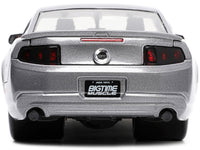 2010 Ford Mustang GT Gray Metallic with Flames "Ford Motor Company" "Bigtime Muscle" Series 1/24 Diecast Model Car by Jada image 5