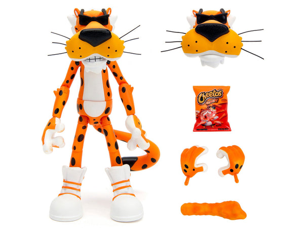 Jada Chester Cheetah Cheetos action figure alternate head hands accessories 34048, product image 1