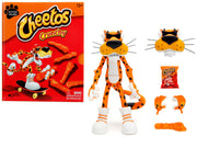 Chester Cheetah 5.5" Figure with Accessories and Alternate Head and Hands "Cheetos Crunchy" model by Jada image 2