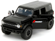 2021 Ford Bronco Badlands Black "Rigid" with Extra Wheels "Just Trucks" Series 1/24 Diecast Model Car by Jada image 3