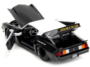 1979 Chevrolet Camaro Z28 Police Black and White "Highway Drag" "Bigtime Muscle" Series 1/24 Diecast Model Car by Jada image 4