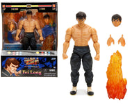 Fei Long 6" Moveable Figure with Accessories and Alternate Head and Hands "Ultra Street Fighter II: The Final Challengers" (2017) Video Game model by Jada image 3