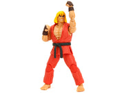 Ken 6" Moveable Figure with Accessories and Alternate Head and Hands "Ultra Street Fighter II: The Final Challengers" (2017) Video Game Model by Jada image 3