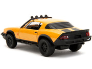 1977 Chevrolet Camaro Off-Road Version Yellow Metallic with Black Stripes "Transformers: Rise of the Beasts" (2023) Movie "Hollywood Rides" Series 1/32 Diecast Model Car by Jada image 2