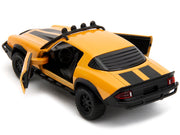 1977 Chevrolet Camaro Off-Road Version Yellow Metallic with Black Stripes "Transformers: Rise of the Beasts" (2023) Movie "Hollywood Rides" Series 1/32 Diecast Model Car by Jada image 3