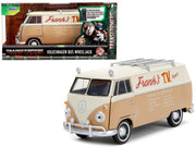 Volkswagen Bus "WheelJack" Tan and Beige "Frank's TV Repair" "Transformers: Rise of the Beasts" (2023) Movie "Hollywood Rides" Series 1/32 Diecast Model Car by Jada image 4