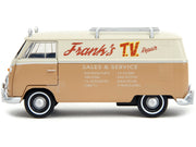 Volkswagen Bus "WheelJack" Tan and Beige "Frank's TV Repair" "Transformers: Rise of the Beasts" (2023) Movie "Hollywood Rides" Series 1/32 Diecast Model Car by Jada image 5