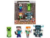 Set of 4 Diecast Figures "Minecraft" Video Game "Metalfigs" Series Diecast Models by Jada image 5