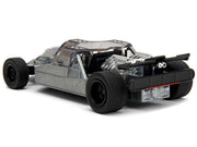 Flip Car Raw Metal "Fast & Furious 6" (2013) Movie "25 Years of Fast & Furious" Series 1/32 Diecast Model Car by Jada image 3