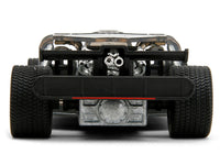 Flip Car Raw Metal "Fast & Furious 6" (2013) Movie "25 Years of Fast & Furious" Series 1/32 Diecast Model Car by Jada image 5