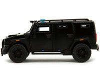 Jada Fast X Agency SUV matte black opening doors 1:32 34449, view 1