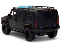 Jada Fast X Agency SUV matte black opening doors 1:32 34449, view 2