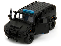 Jada Fast X Agency SUV matte black opening doors 1:32 34449, view 3