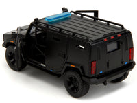Jada Fast X Agency SUV matte black opening doors 1:32 34449, view 4