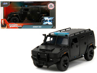 Jada Fast X Agency SUV matte black opening doors 1:32 34449, view 5