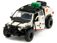 Jada Jeep Gladiator Biosyn Genetics beige equipment shell Jurassic World Dominion 1:32 34465, view 4