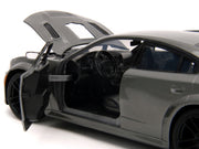 2021 Dodge Charger SRT Hellcat Gray Metallic "Fast X" (2023) Movie "Fast & Furious" Series 1/24 Diecast Model Car by Jada image 5
