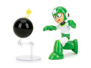 Hyper Bomb 4.5" Moveable Figure with Accessories and Alternate Head and Hands "Mega Man" (1987) Video Game Model by Jada image 2