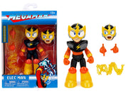 Elec Man 4.5" Moveable Figure with Accessories and Alternate Head and Hands "Mega Man" (1987) Video Game Model by Jada image 4