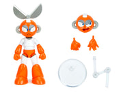 Cut Man 4.5" Moveable Figure with Accessories and Alternate Head and Hands "Mega Man" (1987) Video Game Model by Jada image 3
