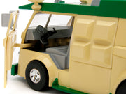 Party Wagon Green and Beige and Donatello Diecast Figure "Teenage Mutant Ninja Turtles" "Hollywood Rides" Series Diecast Model by Jada image 2