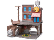 "Teenage Mutant Ninja Turtles" Turtle Lair Diorama Set with Figures and Party Wagon "Nano Scene" Series Model by Jada image 3