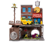 "Teenage Mutant Ninja Turtles" Turtle Lair Diorama Set with Figures and Party Wagon "Nano Scene" Series Model by Jada image 4