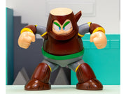 Wood Man 5" Moveable Figure (Deluxe Version) with Accessories and Alternate Head and Hands "Mega Man" (1987) Video Game Model by Jada image 4