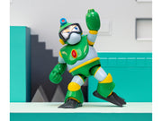 Bubble Man 5" Moveable Figure (Deluxe Version) with Accessories and Alternate Head and Hands "Mega Man" (1987) Video Game Model by Jada image 4