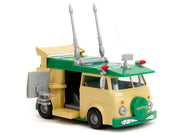 Party Wagon Green and Beige "Teenage Mutant Ninja Turtles" "Hollywood Rides" Series Diecast Model Car by Jada image 2