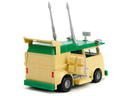 Party Wagon Green and Beige "Teenage Mutant Ninja Turtles" "Hollywood Rides" Series Diecast Model Car by Jada image 3